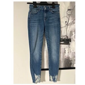 7 FOR ALL MANKIND SKINNY JEANS